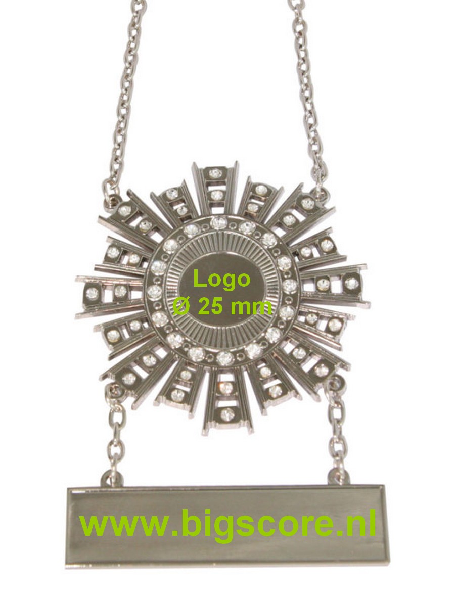 60 Prinsenketting standaard in 2 kleuren